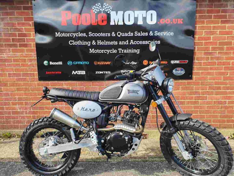 bluroc motorcycles BLUROC HERO 125