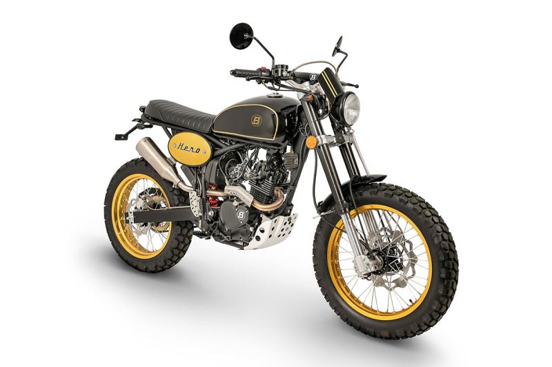 bullit  motorcycles BLUROC HERO 125