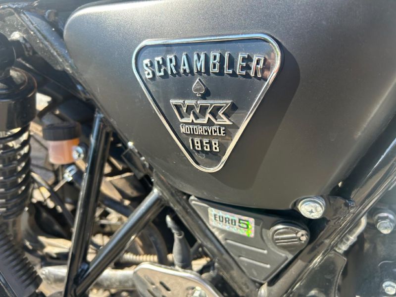 wk bikes WK SCRAMBLER 125 EURO 5