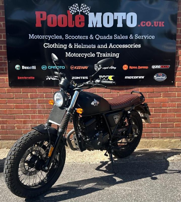 wk bikes WK SCRAMBLER 125 EURO 5