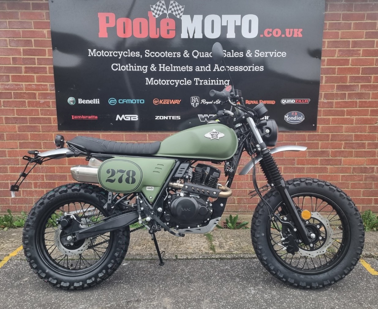 Brand New WK Scrambler 125